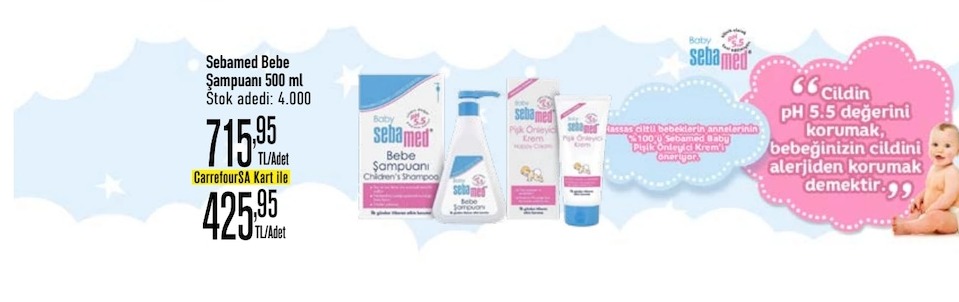 Sebamed Bebe Şampuanı 500 Ml