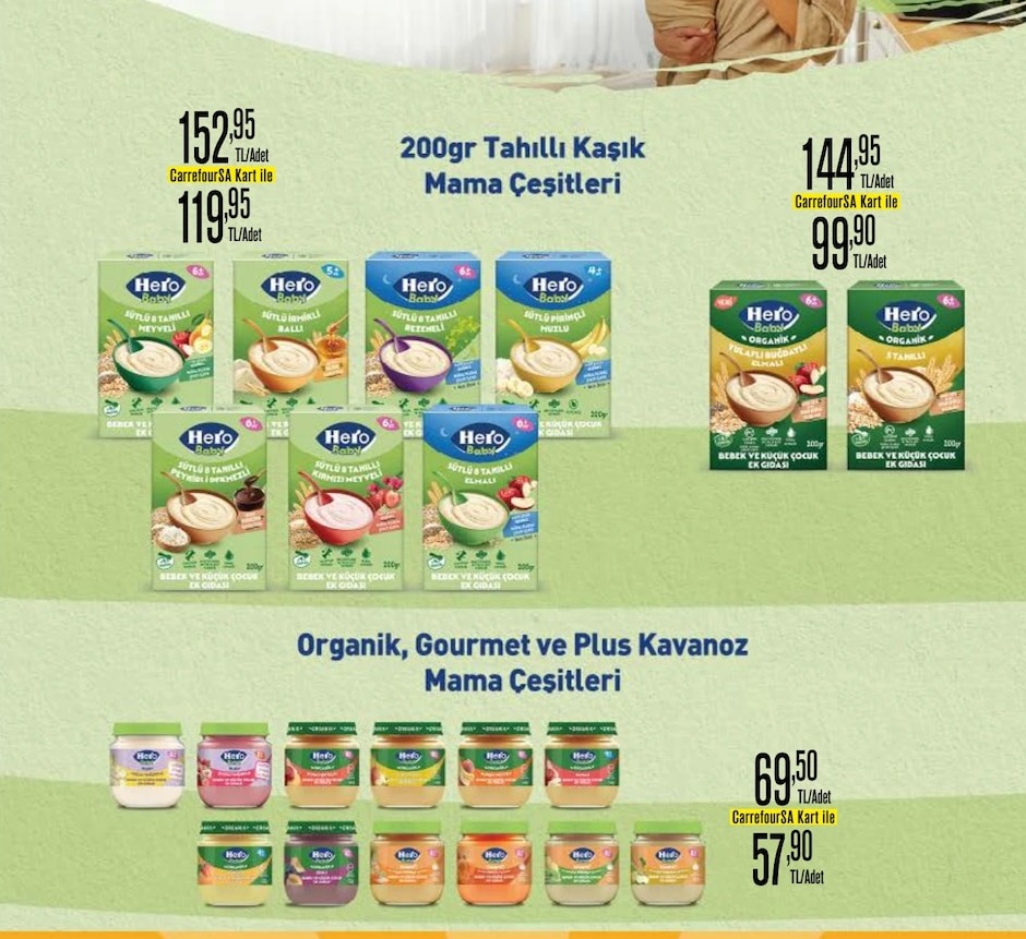 Hero Baby Organik Tahıllı Bebe Ve Çocuk Ek Gıdası 100Gr