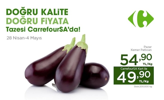 Pazar Kemer Patlıcan Kg