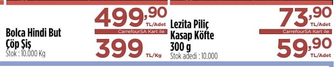 Lezita Piliç Kasap Köfte 300 G
