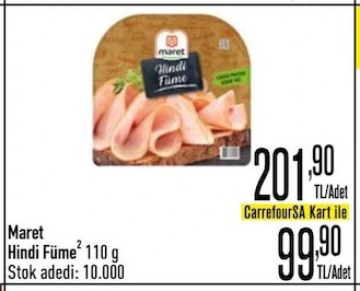Maret Hindi Füme 110G