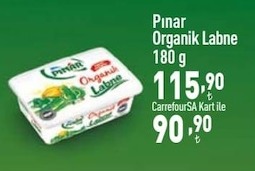 Pinar Organik Labne 180G