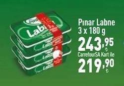 Pinar Labne 3 X 180G