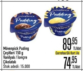 Mövenpick Puding Çeşitleri 150 G