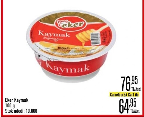 Eker Kaymak 100 G