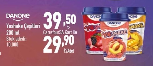 Danone Yoshake Çeşitleri 200 Ml