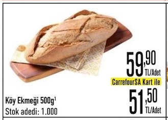 Köy Ekmeği 500G