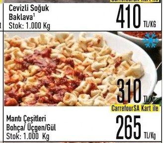 Cevizli Soğuk Baklava Kg