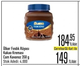 Ülker Fındık Rüyası Kakao Kreması 350G