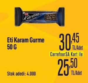 Eti Karam Gurme 50 G