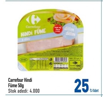 Carrefour Hindi Füme 50G