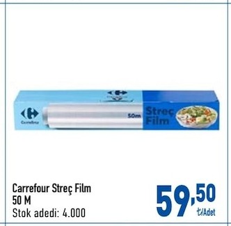 Carrefour Streç Film 50 M