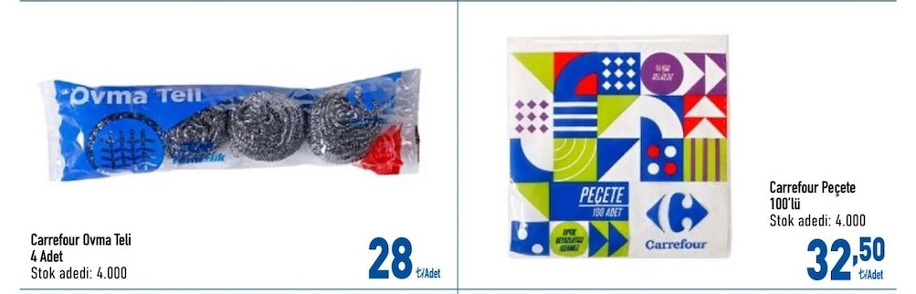 Carrefour Ovma Teli 4 Adet