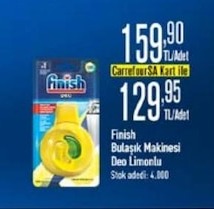 Finish Bulaşık Makinesi Deo Limonlu