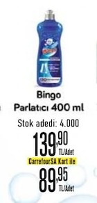 Bingo Parlatıcı 400Ml