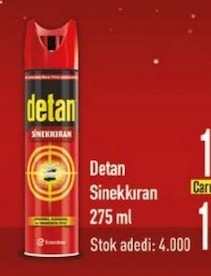 Detan Sinekkovan Sprey 275 Ml