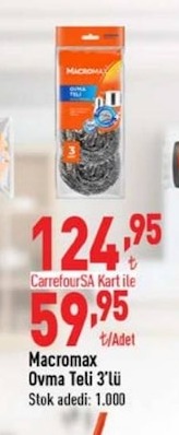 Macromax Ovma Teli 3'Lü