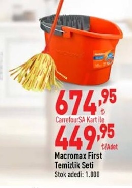 Macromax First Temizlik Seti
