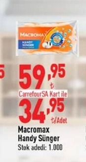 Macromax Handy Sünger
