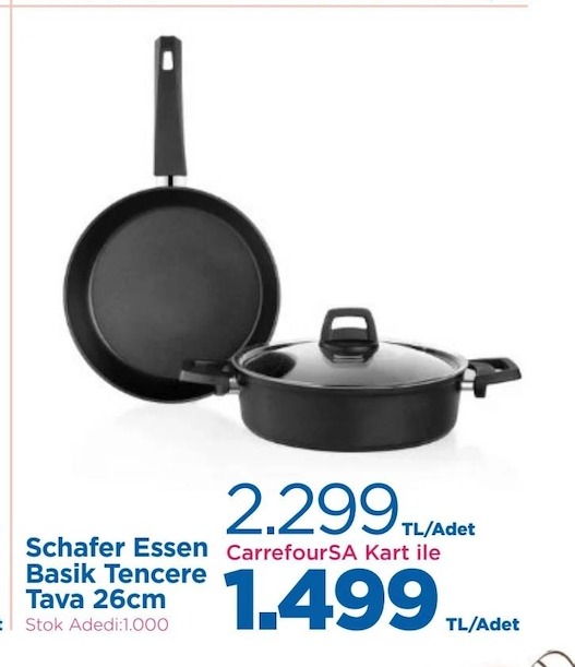 Schafer Essen Basik Tencere Tava 26Cm