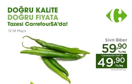 Sivri Biber 1 Kg