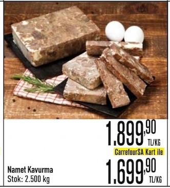 Namet Kavurma 1 Kg