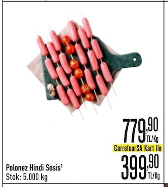 Polonez Hindi Sosis 5.000 Kg