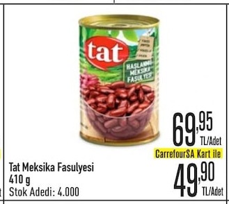 Tat Meksika Fasulyesi 410G