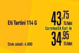 Eti Tartini 114 G