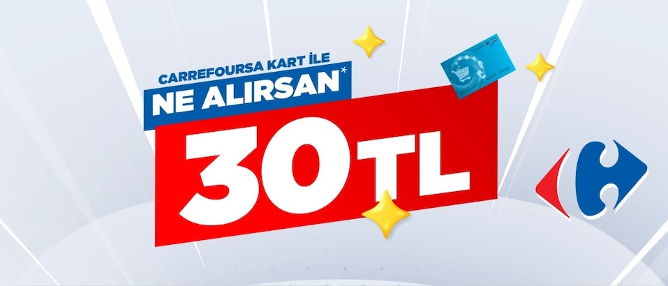 Carrefoursa Kart Ile Ne Alirsan 30 Tl