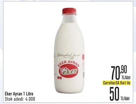 Eker Ayran 1 Litre