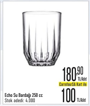 Echo Su Bardağı 250 Cc