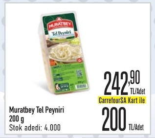 Muratbey Tel Peyniri 200G