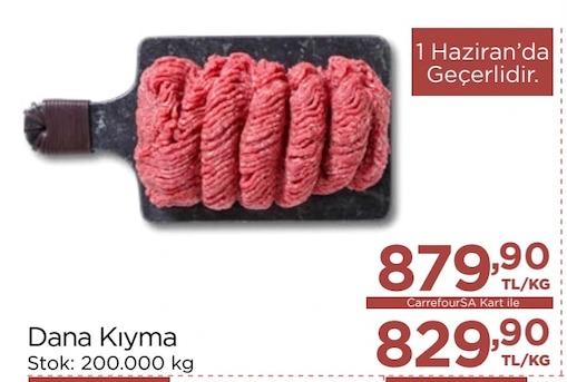 Dana Kıyma 1 Kg