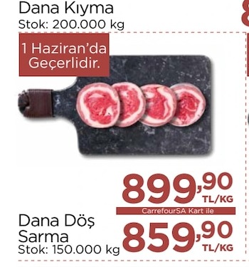Dana Kıyma 1 Kg