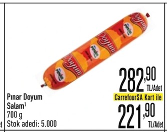 Pınar Doyum Salam 700 G