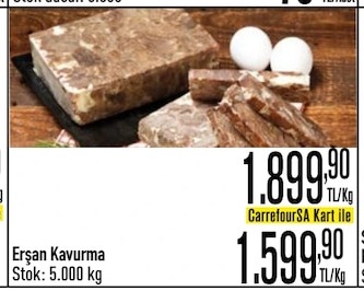 Erşan Kavurma 5.000 Kg