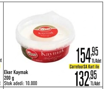 Eker Kaymak 200 G