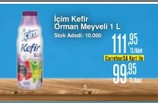 Içim Kefir Orman Meyveli 1 L