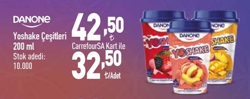 Danone Yoshake Çeşitleri 200 Ml