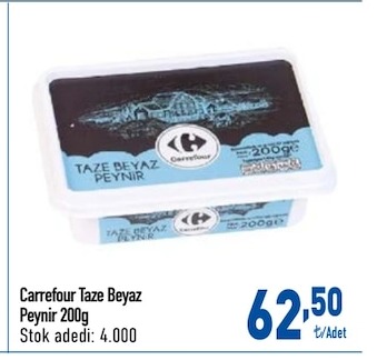 Carrefour Taze Beyaz Peynir 200G