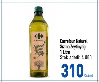 Carrefour Naturel Sizma Zeytinyagi 1 Litre