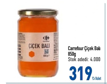 Carrefour Çiçek Balı 850G