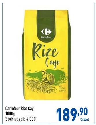 Carrefour Rize Çay 1000G