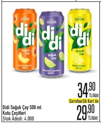 Didi Soğuk Çay 500 Ml