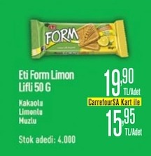 Eti Form Limon Lifli 50 G