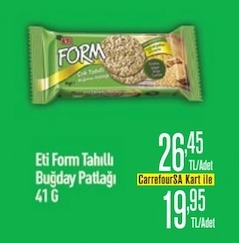 Eti Form Tahıllı Buğday Patlağı 41 G