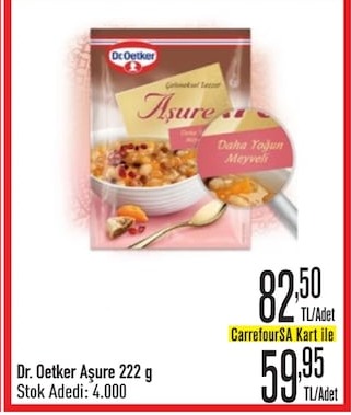 Dr. Oetker Aşure 222 G