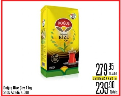 Doğuş Rize Çay 1 Kg