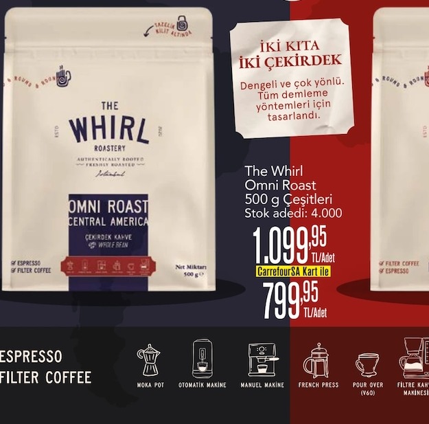 The Whirl Omni Roast 500G